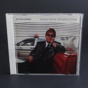 ELTON JOHN ~ Songs From The West Coast ~ CD Disc & LYRICS ~ Like NEW